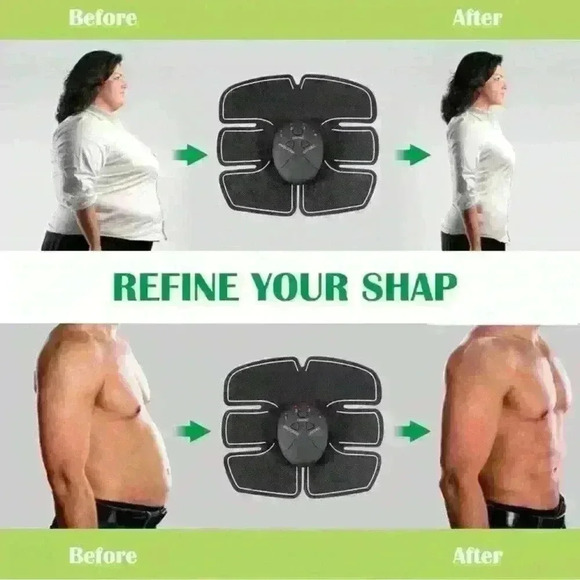 ABS Arms Leg Electric Muscle Strengthening & Fat Burning Stimulater New - Picture 3 of 9